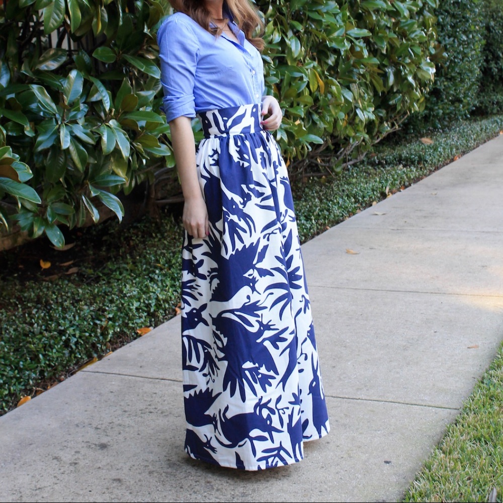 Atomi Pront Maxi Skirt
